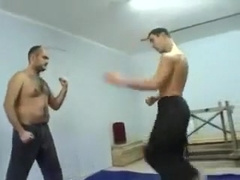 Rude and Hot Muscle Police Feet Fetish