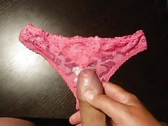 Jerking on panties