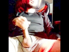 Jerk off with me as I moan loudly while my throbbing trunk releases a massive load