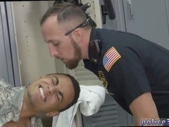 Petite hunk has wild gay sex encounter with well-endowed dude in "Stolen Valor"