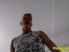 Dominant DILF Richard Lennox HUMILIATES his tiny lover