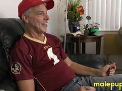 Your stepdad Richard Lennox accidentally FARTS during a game