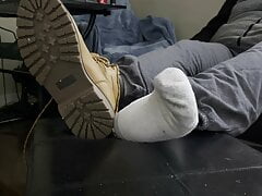 Come Worship My Dirty, After-Work, Smelly White Socks