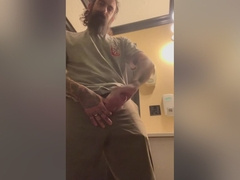 Jerk & Cum In Bathroom At Work Cum With Me Bro