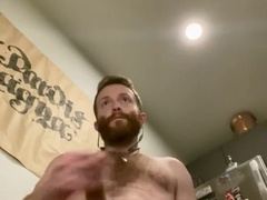 Crimson Head Man Taunting and Jizzing with Internet Strangers