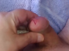 my small dick cumming