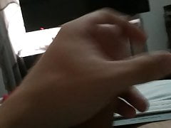 Cumming hard