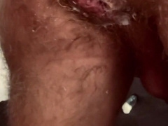 RUINING MY FUCKHOLE HARD-CORE ASSFUCKING KNUCKLE WITH DROOL AND BOTTOOMCUM