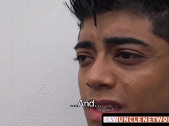 SayUncleNetwork.com - Young Latino's double penetration with dick and cum