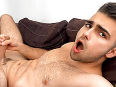 European hottie Thony Grey blows his big load