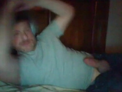 Pink cigar through zip strip in denim