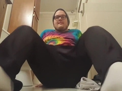 Chubby bi teen 18+ bare ass masturbation (fail)