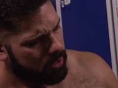Hairy And Hard Locker Room Fuck