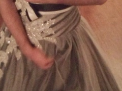 Transforming a rare and stunning $1750 gray wedding dress into an object of desire - Part 1