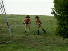 Cowboy bandits stripped