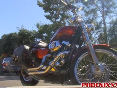 Nice youngster Preston Andrews gets boinked by a magnificent biker