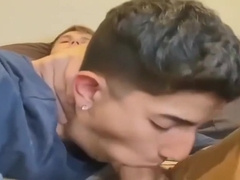 Very Hot Twink Sucks His Friend