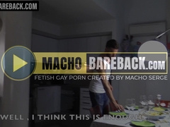 Viktor Rom tucks his yam-sized pecker into Axel Max for daily portion of jiggly backside