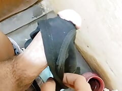 Indian boy mom panty hand job cumshut