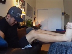 Sexy Latino Tickled
