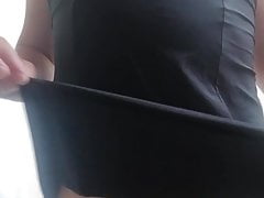 Sissy Leah Plays in Her Bathroom