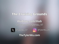 Swallowing Hot Asian Jock Pee, Tyler Wu Cruising In An Abandoned Building