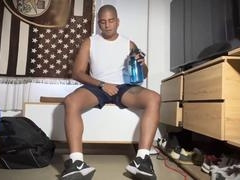 Sock alpha foot humiliation fantasy with Smoker Master
