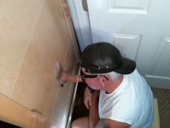 Married Dad Cums At Gloryhole Once More