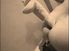 Twink Takes a Big Dildo Balls Deep 2