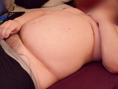 Inflating with Air and Helium until I spunk, twice