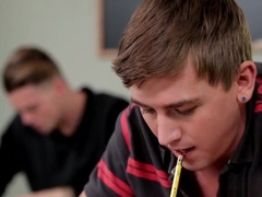 Twink teen 18+ cumming while anally plowed