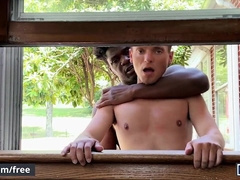 Bruno Cartella Gets On All 4s Takes Ty Sparkes Big black cock Before