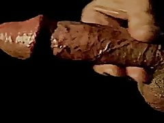 Jacking Off Veiny Cock Close Up