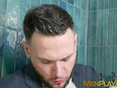 Wet and rough anal fucking suited Dani Robles and Hairy Wolf