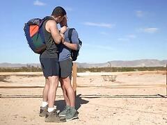 Alexander giving a cream pie and then shoving his cock