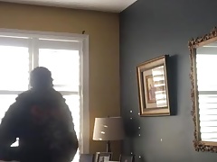 Black College Swallows Hung Married White Cum