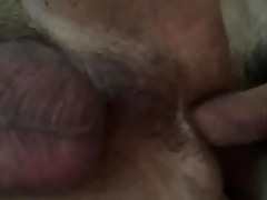 My ass fucked by a friend this afternoon