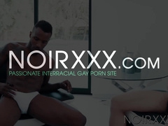 Bearded Jett Rink suffers intense ass stretching thanks to my massive black schlong