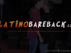Latino twinks Alexander and Gavin raw breed after rimming