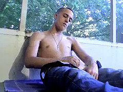 Leo McArthur is eager to extract his enormous pink cigar and wank