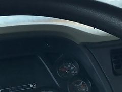 Another cumshot at work