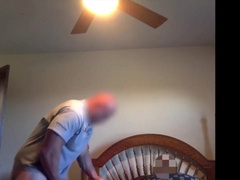 SkinHead Milky Thug Nude Humps Dark-Hued Bi-Atch