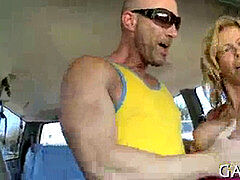 Fooled into having gay oral-job