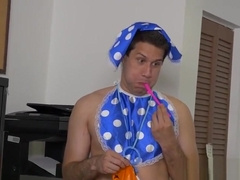 Office stud anally drilled in threesome