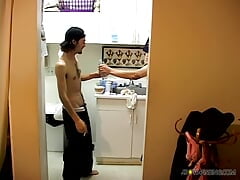 Ian Madrox and Dustin Kilimin pee and masturbate