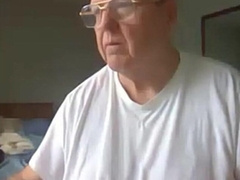 old man jerking his big dick 11