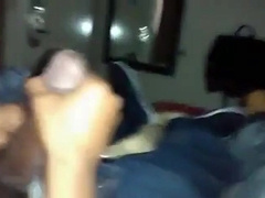 Str8 buddies jerking together watching porn 4