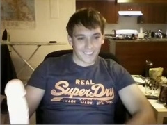 Deepthroat Sucking Dildo Gay Boy With Big Ass On Cam