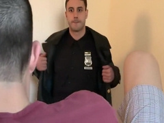 Jake Steel and Hairy cop fuck