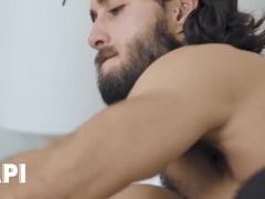 Sexy Finally Drops His Pants & Lets Give Him A Blowjob & Spread His Ass With Cazden Hunter And Diego Sans